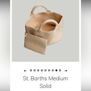 Barely used Medium Ecru Naghedi ST BARTHS TOTE